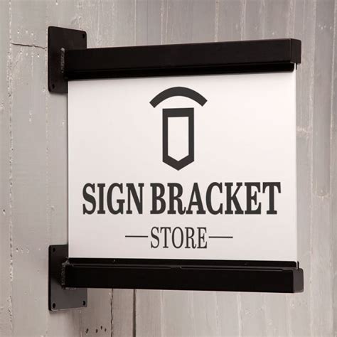 metal bracket for sign|exterior sign wall mounting bracket.